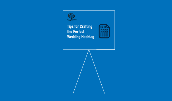 Modern Wedding Hashtag Generator tool helping brides and grooms design unique wedding hashtags