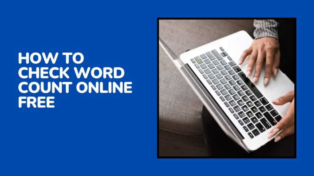 online word count tool interface