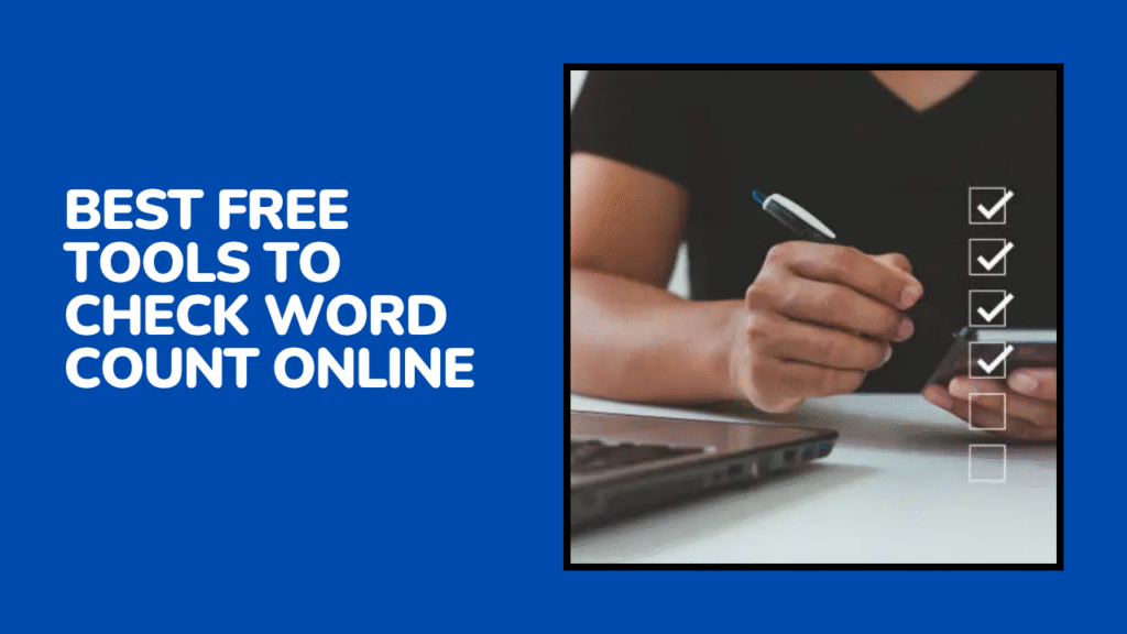 How to check word count online for free
