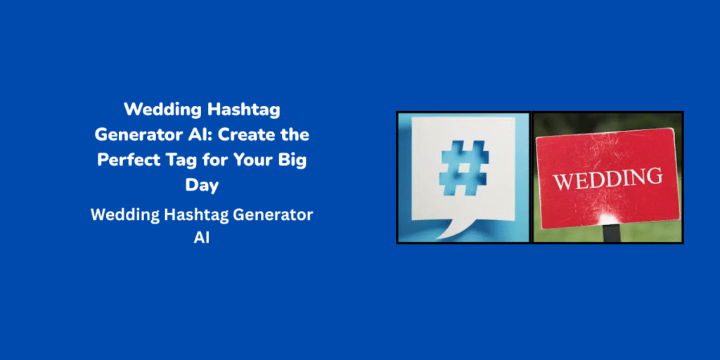 Wedding Hashtag Generator AI: Create the Perfect Tag for Your Big Day